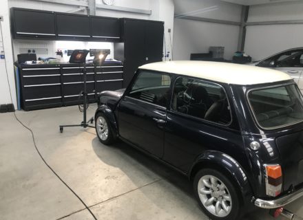 polijsten Mini oldtimer